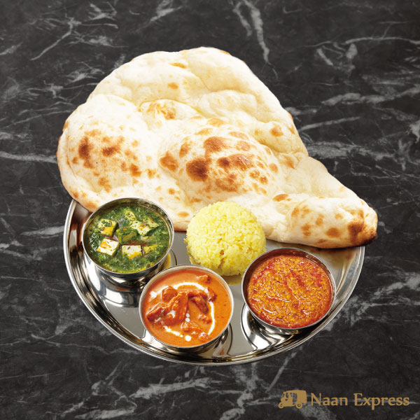 Naan Express　Triple Curry Set　Indian Curry & Naan　Mumbai Group　AEON MALL Hanyu　Saitama　Take Out　Delivery　Lunch　Dinner