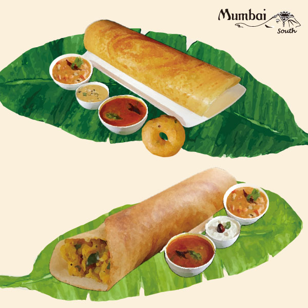 South Indian Restaurants　Mumbai　Yotsuya　Dosa　Menu　 Food　Tokyo　Mumbai Group　Masala Dosa